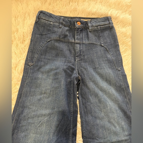 Anthropologie Pilcro Ultra High-Rise Slim Flare Jeans - size 27 - Picture 4 of 14